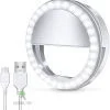 LED Rechargeable Selfie Ring Light Flash