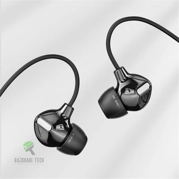 Rock Obsidian Stereo Earphone