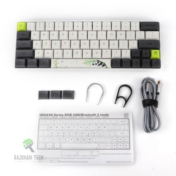 Epomaker SK64S Mechanical Keyboard Panda Edition