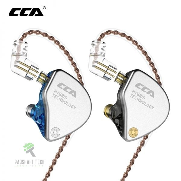 CCA CA4 Hybrid Dynamic Balanced Armature Earphone