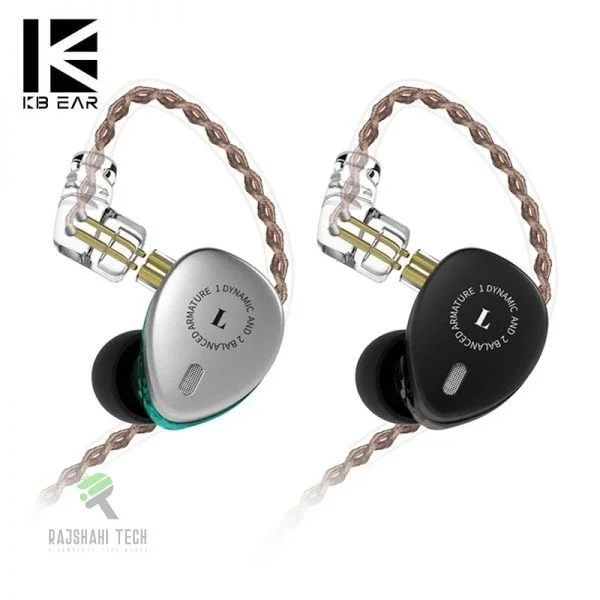 KBEar KB06 2BA 1DD in Ear Earphone With Mic