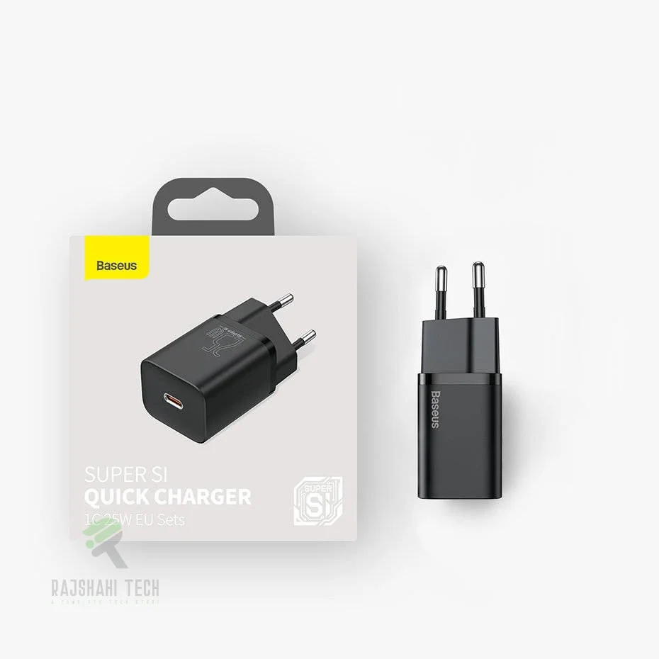 Baseus Super Si Quick Charger 1C 25W EU Sets