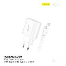 Foneng EU39 20W USB-C Fast Charger IS A Best charger