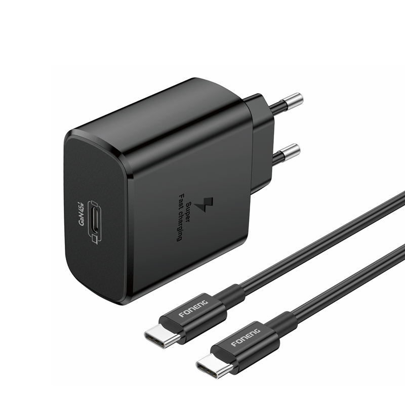 Foneng EU62 45w USB-C Fast Charger is a full set of chargerFoneng EU62 45w USB-C Fast Charger