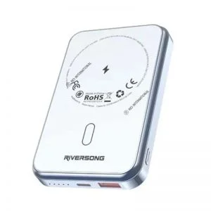 The Riversong MagSpeed 10 is a 10000mAh wireless powerbank