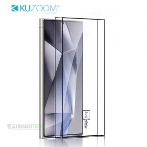 KUZOOM HD Tempered Screen Protector is a perfect bezel protector