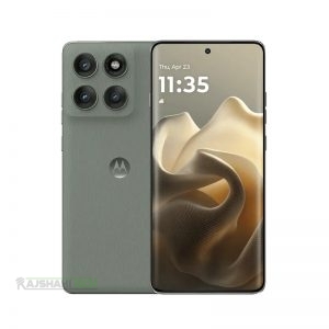 Sleek Motorola Edge 60 Pro design with curved edges held in hand