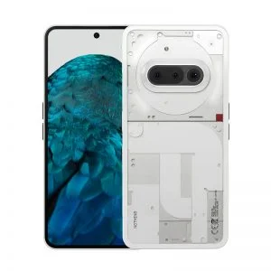 Nothing Phone 3a Back Side Glow Design in White Background