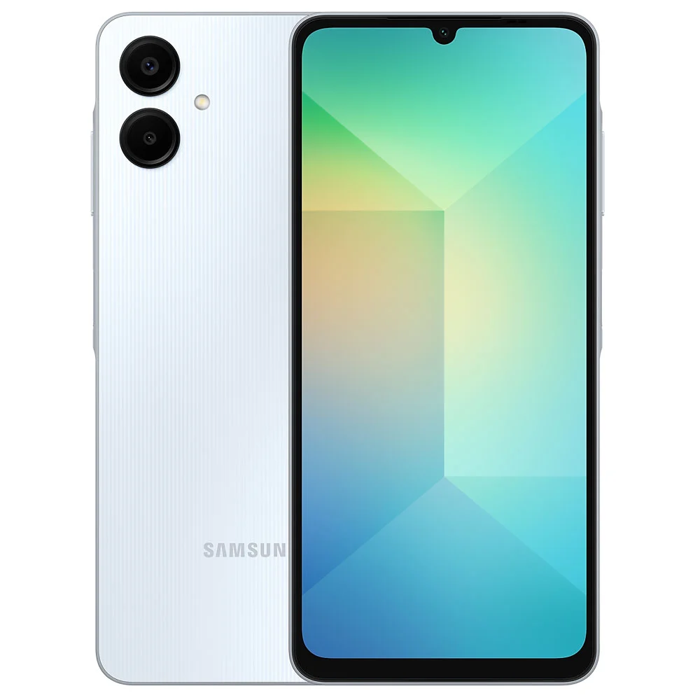 Display showcasing brightness and clarity – “Samsung Galaxy A06 5G screen displaying vibrant colors and high brightness in daylight