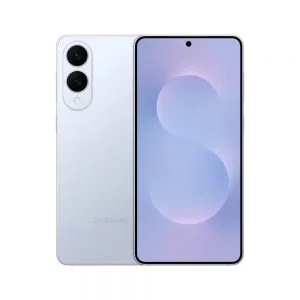 Samsung Galaxy S25 Edge Titanium Icy Blue front view