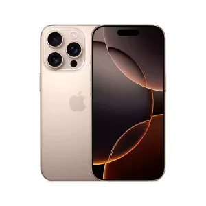 iPhone 16 Pro Max rear triple camera setup in Gold color
