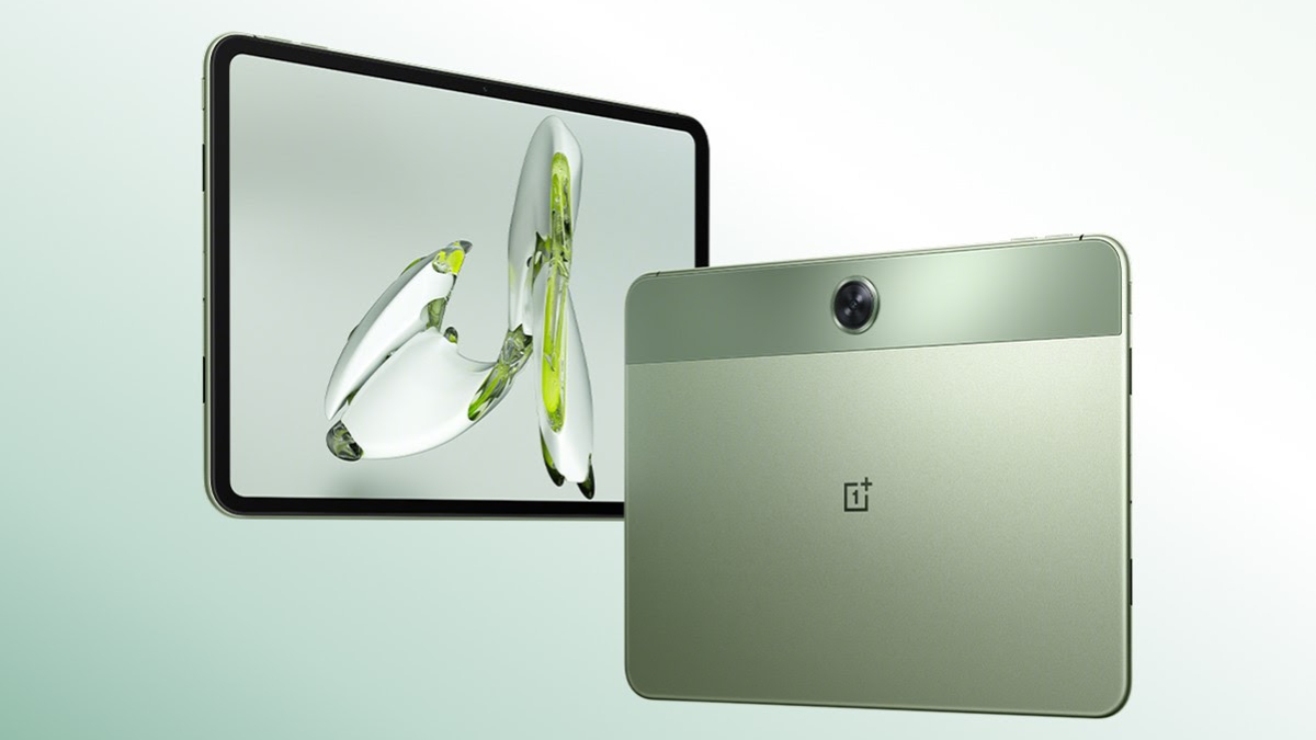 OnePlus Pad Go high-resolution display showing vibrant visuals – Rajshahi Tech