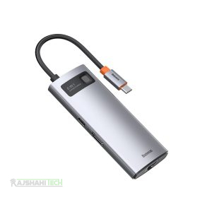 Baseus Metal Gleam Series 6-in-1 Type-C HUB