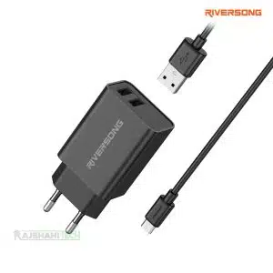 Riversong SafeKub D2 Dual-Port 12W fast Charger