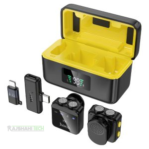 Hoco L17 Dual-Mic Magnetic Lavalier Wireless Digital Microphone