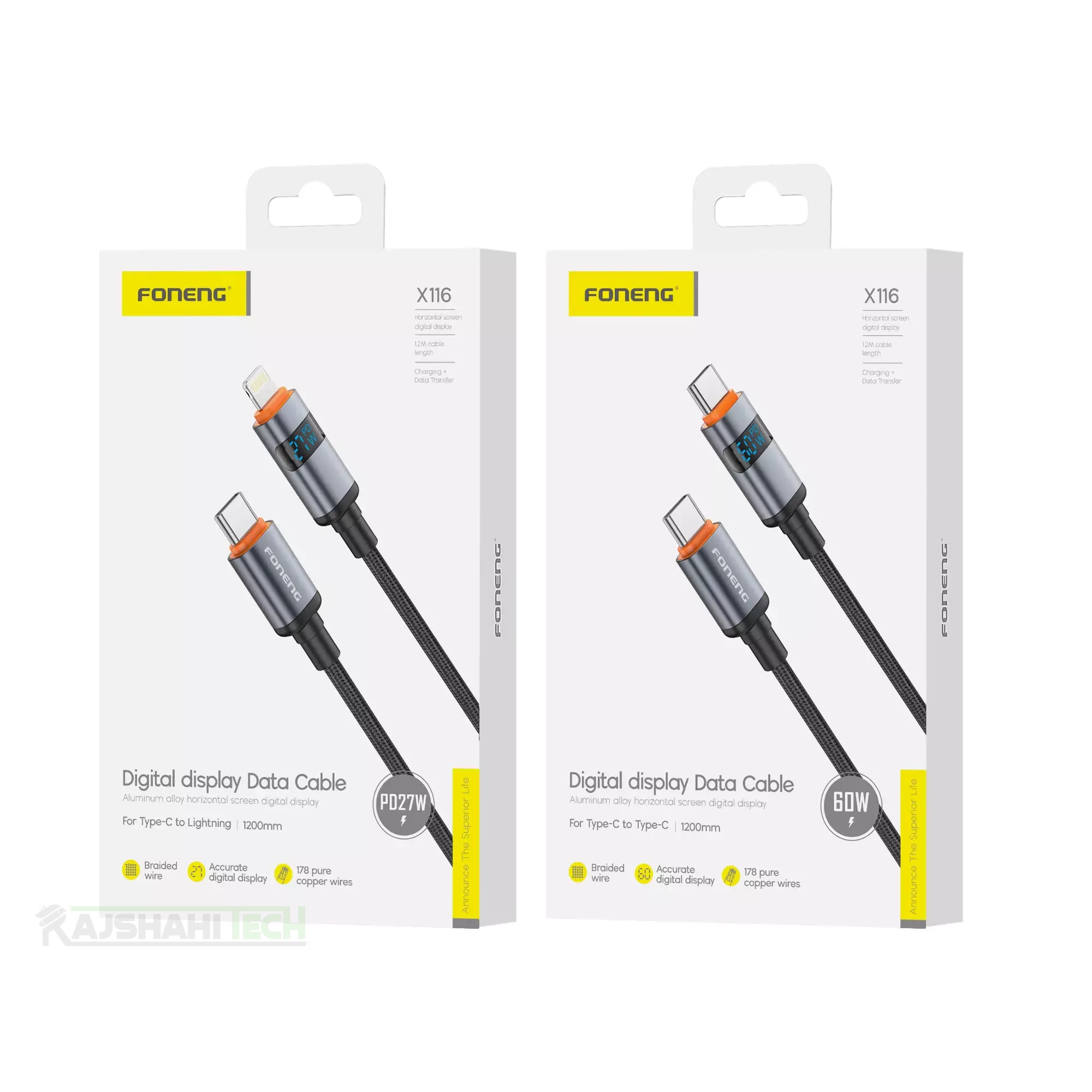 Foneng X116 1.2M Data Cable