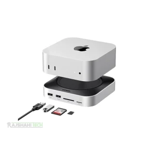 Ugreen 10 in 1 Mac Mini M4/M4 Pro Docking Station with Stand DP Hub