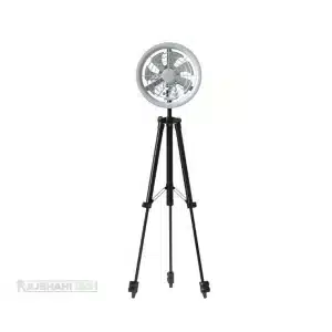 JISULIFE FA17 Outdoor LED Ceiling Fan with Long Tripod Stand