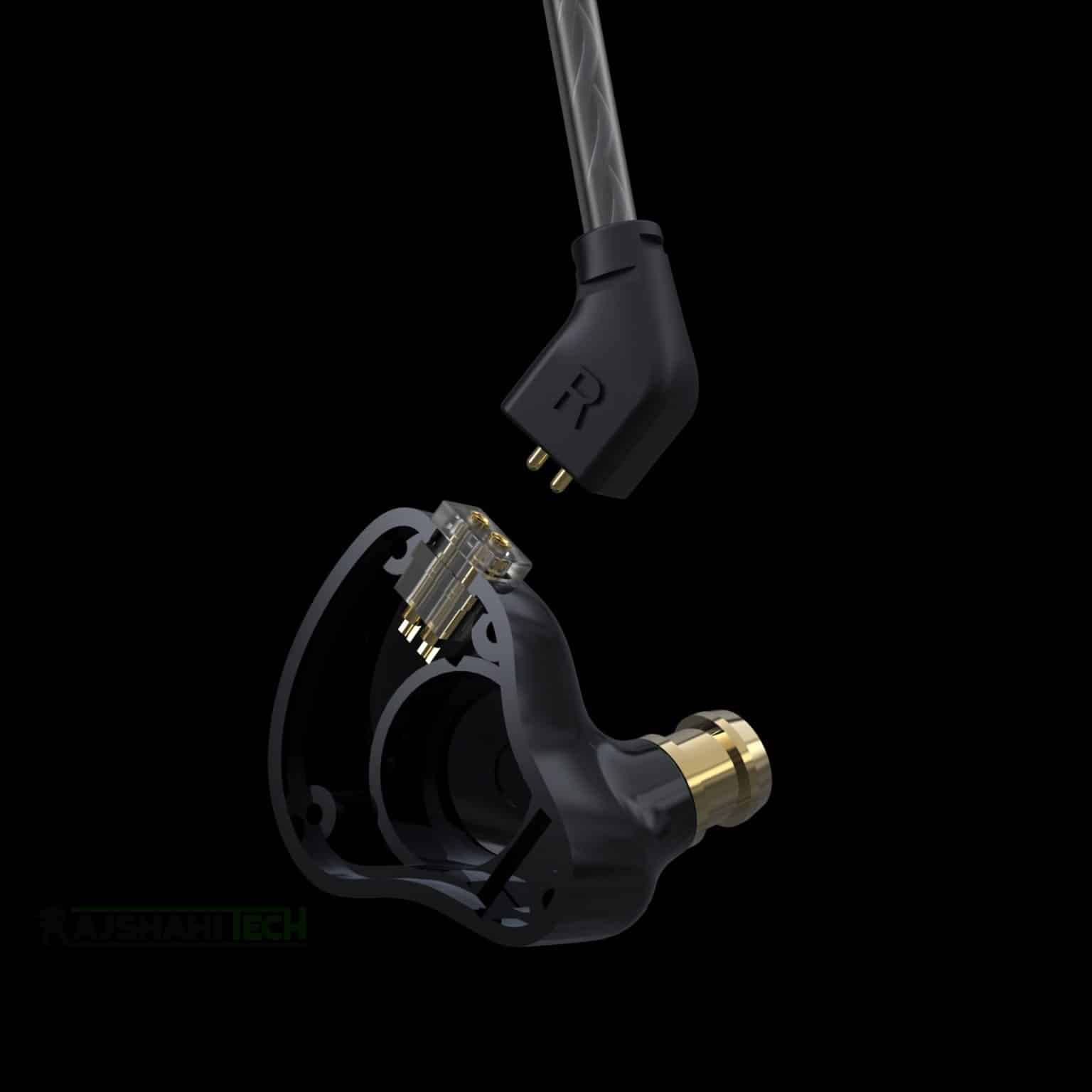 Kbear Ks 1 Dual Magnectic Circuit Single Dynamic driver In Ear Earphone
