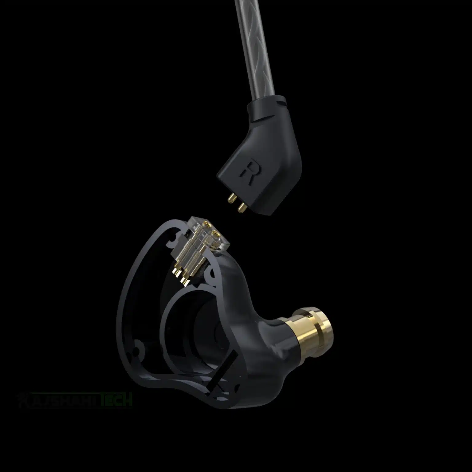 Kbear Ks 1 Dual Magnectic Circuit Single Dynamic driver In Ear Earphone