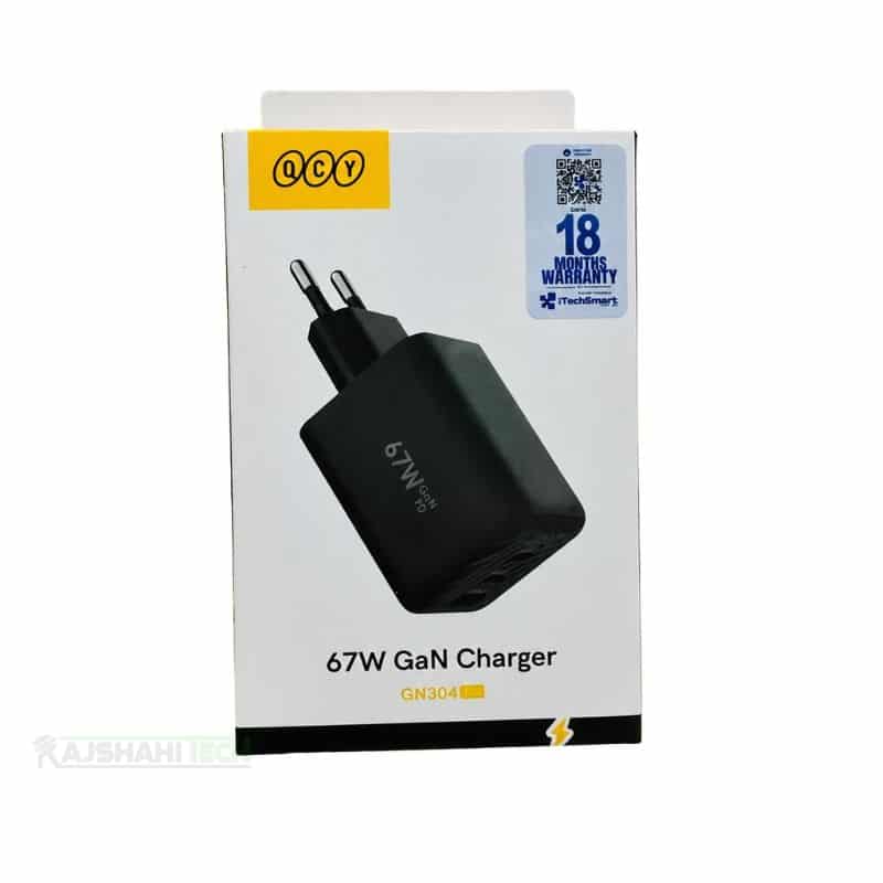 QCY 67W GaN (GN304EG) Adapter