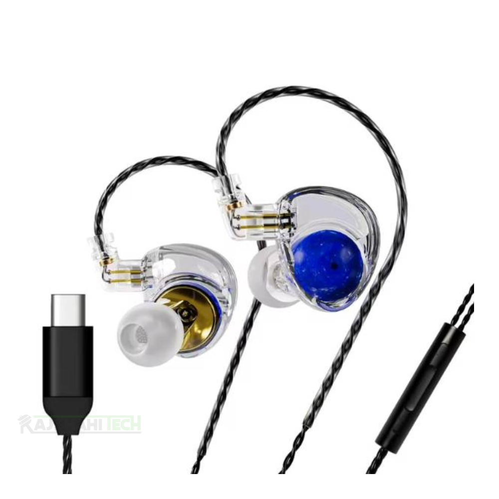 ND Planet 12mm Beryllium Plated Dynamic Driver Hi-Fi Type C IEM