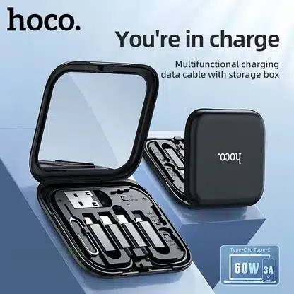 Hoco U114 Type C to C Multifunction Charging Data Cable Set